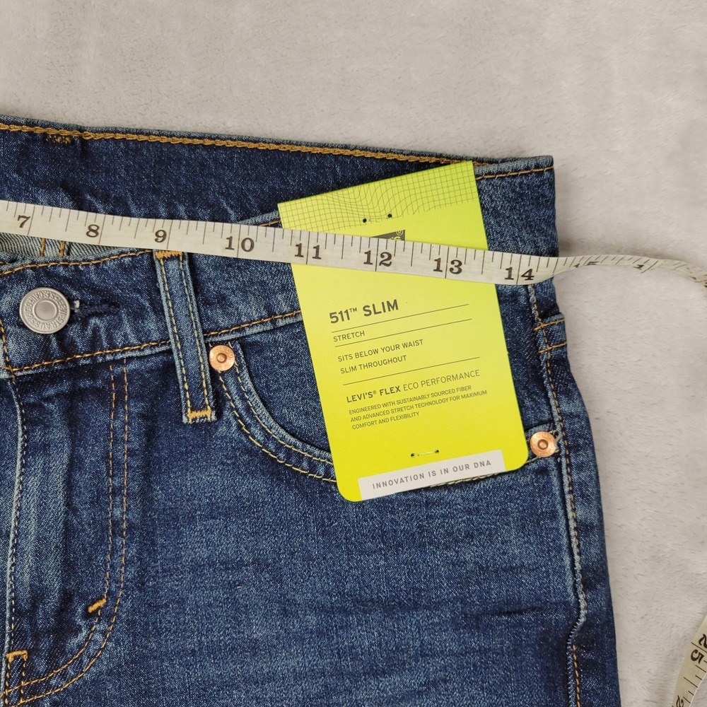 Levis 511 Jeans Mens‎ 29x30  Denim Pants Slim Performance Flex Comfort 045115656 - Picture 5 of 9